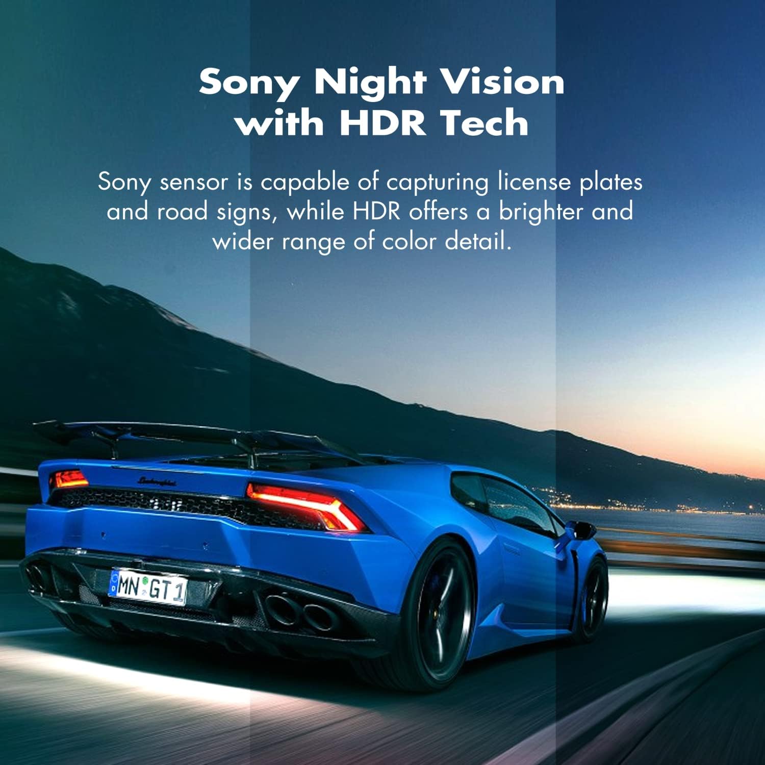 COOAU 4K Dual Dash Cam – Front & Inside Camera With GPS, WiFi, Night Vision, And Parking Mode