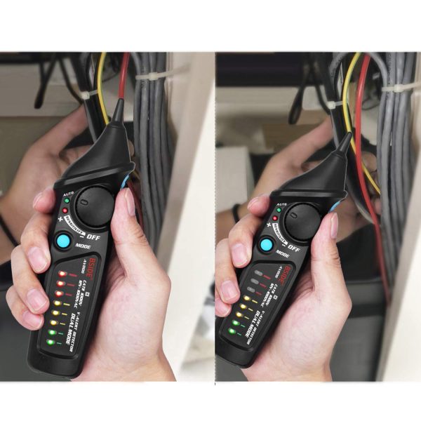 BSIDE Non-Contact Voltage Tester – 12-1000V AC Detector Pen with Adjustable Sensitivity, LED Indicator & Flashlight (AVD06) - Image 5