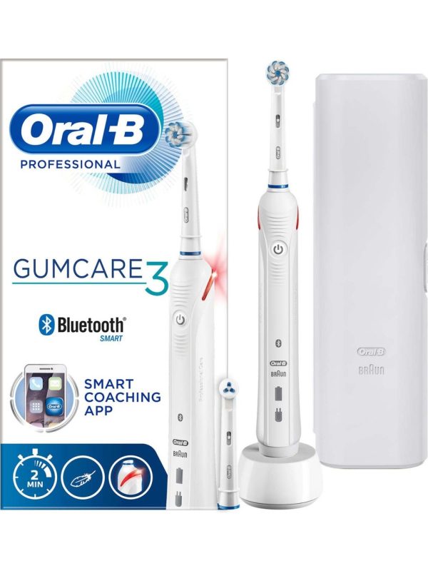 Oral-B Professional Gum Care 3 Electric Toothbrush - Bluetooth, Smart Coaching APP - Image 2