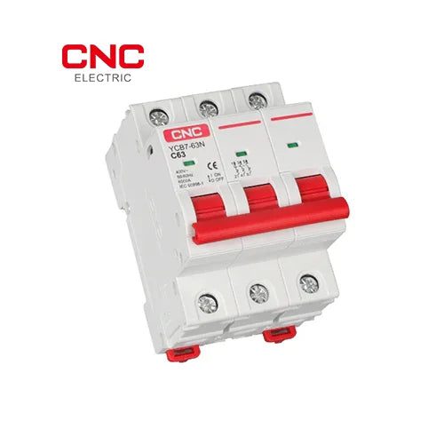 CNC Electric 3 Pole MCB 16A–63A (YCB7-63N) – Three Phase AC Circuit Breaker - Image 4